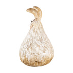 Decoratie Beeld Konijn 10x9x14 cm Beige Kunststof