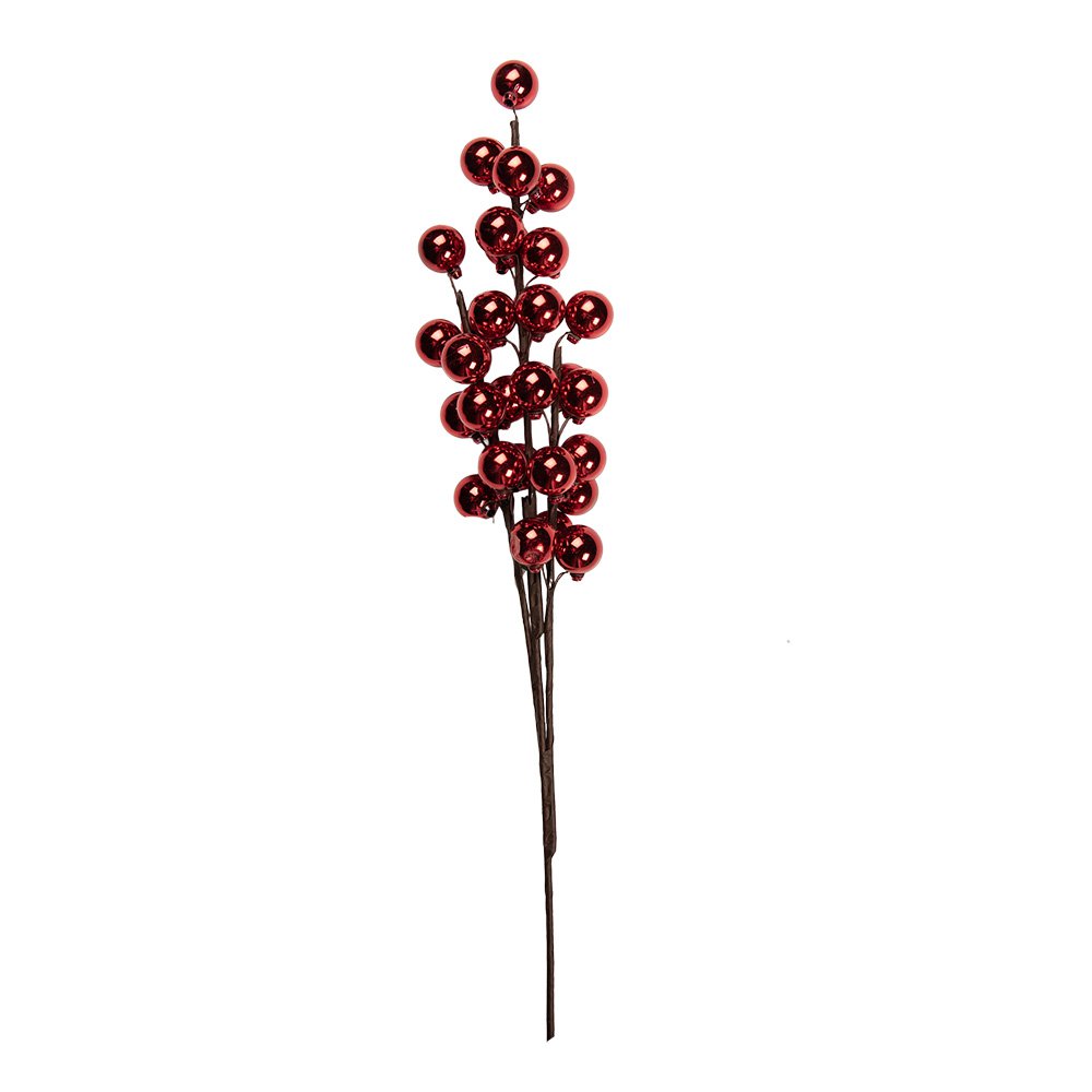 Kerstdecoratie 10x9x60 cm Rood Kunststof