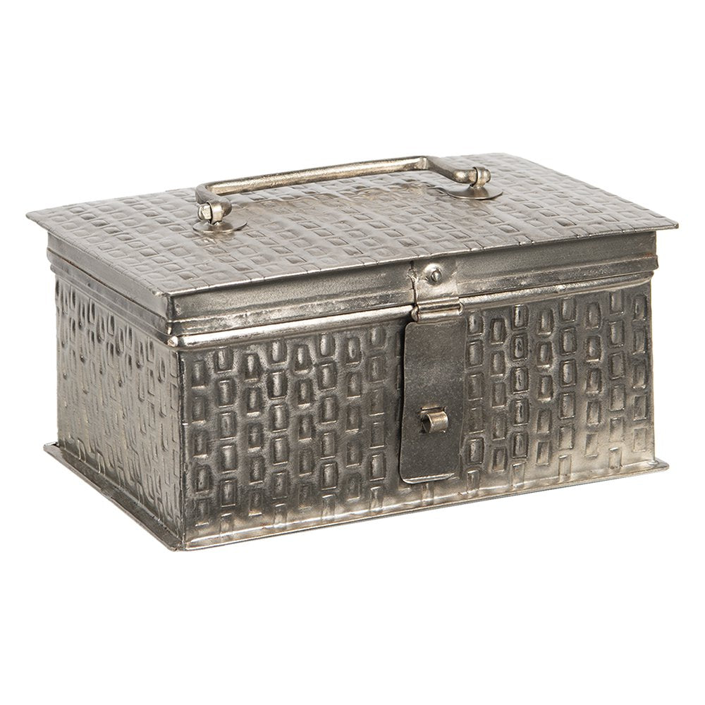 Metalen doosje 21x14x11 cm