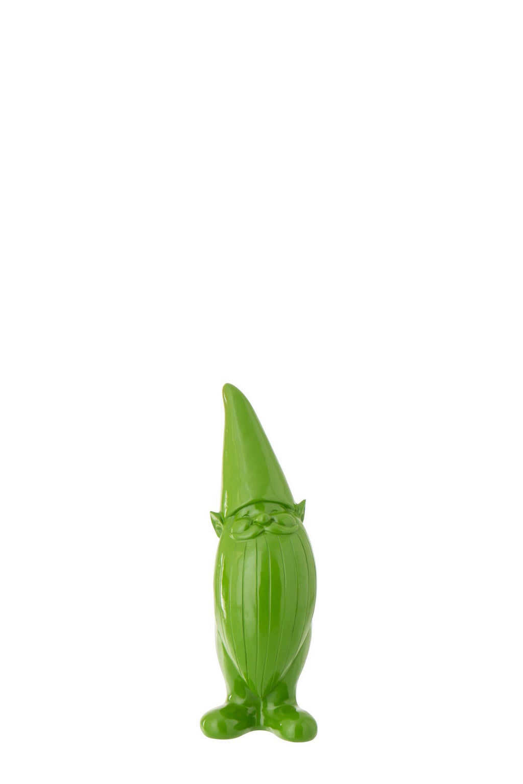 J-Line decoratie Kabouter - polyresin - groen - S