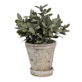 Bloempot Ø 13x14 cm Beige Steen Plantenpot