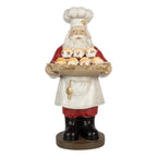 Kerstdecoratie Kerstman 40x39x81 cm Rood Kunststof