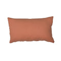 Flannel kussen oranje 30x50cm