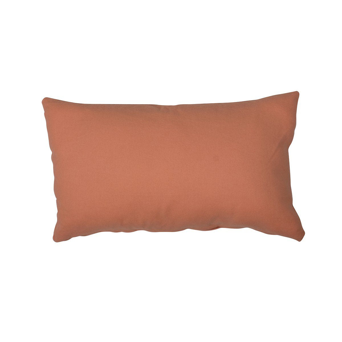 Flannel kussen oranje 30x50cm