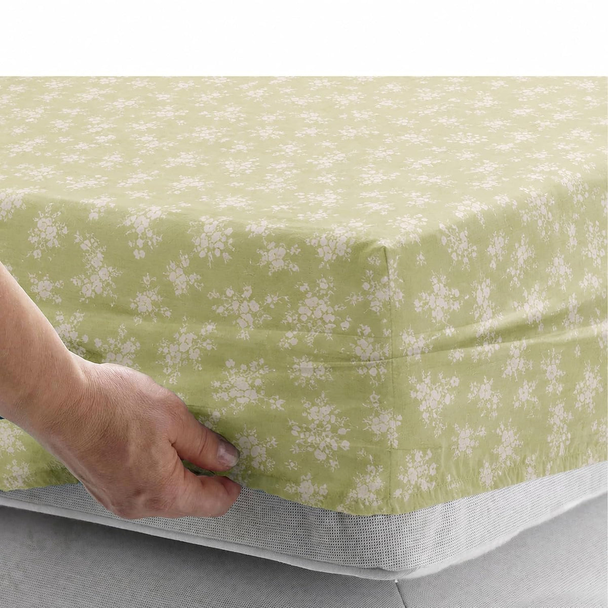 Laken | Elastisch aansluitende microvezel 240 TC lichtbestendig | Koning, 182x198cm, set van 3 | Gemonteerd