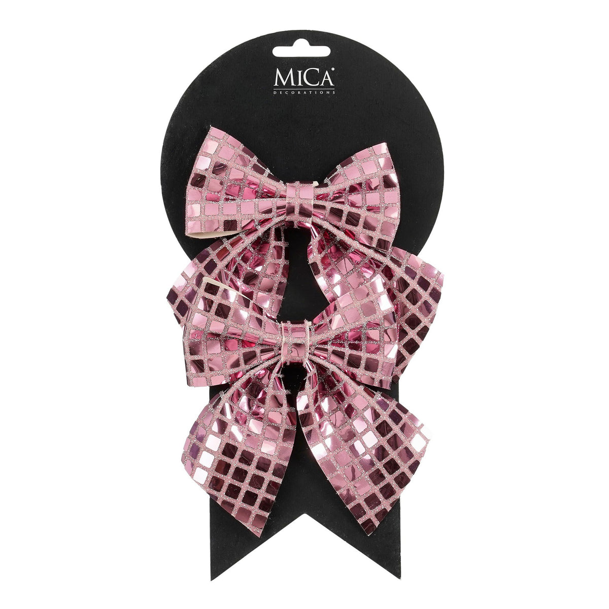 Strik roze 2 stuks