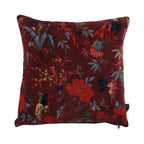 Paradise kussen rood 60x60cm