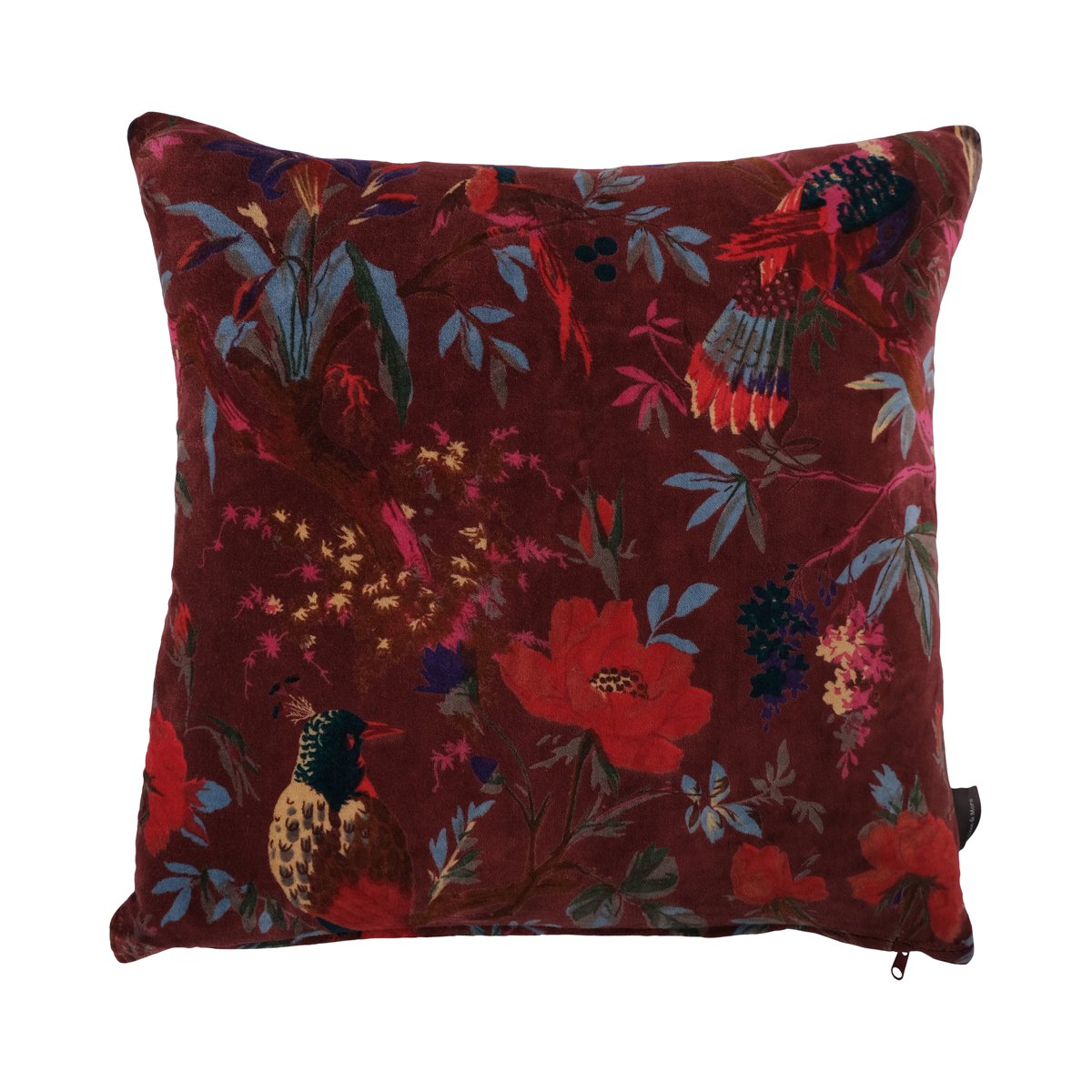 Paradise kussen rood 60x60cm
