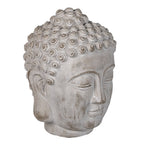 Beeld Boeddha 17x17x24 cm Grijs Steen