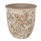 Bloempot Ø 17x17 cm Beige Keramiek