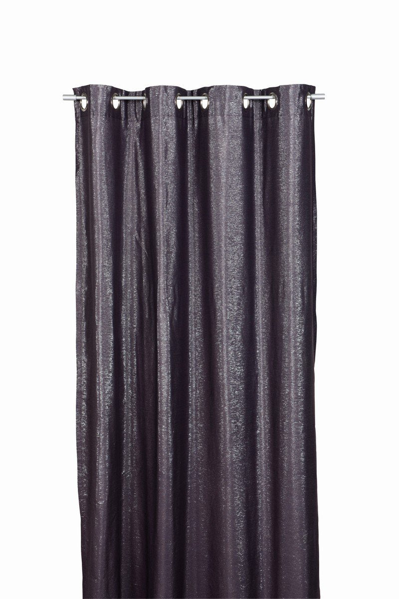 Sparkle gordijn paars 140x260cm (8 rings)