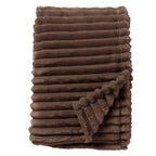 Nederlands decor Ricky - Plaid 150x200 cm - Chocolate Martini - Brown
