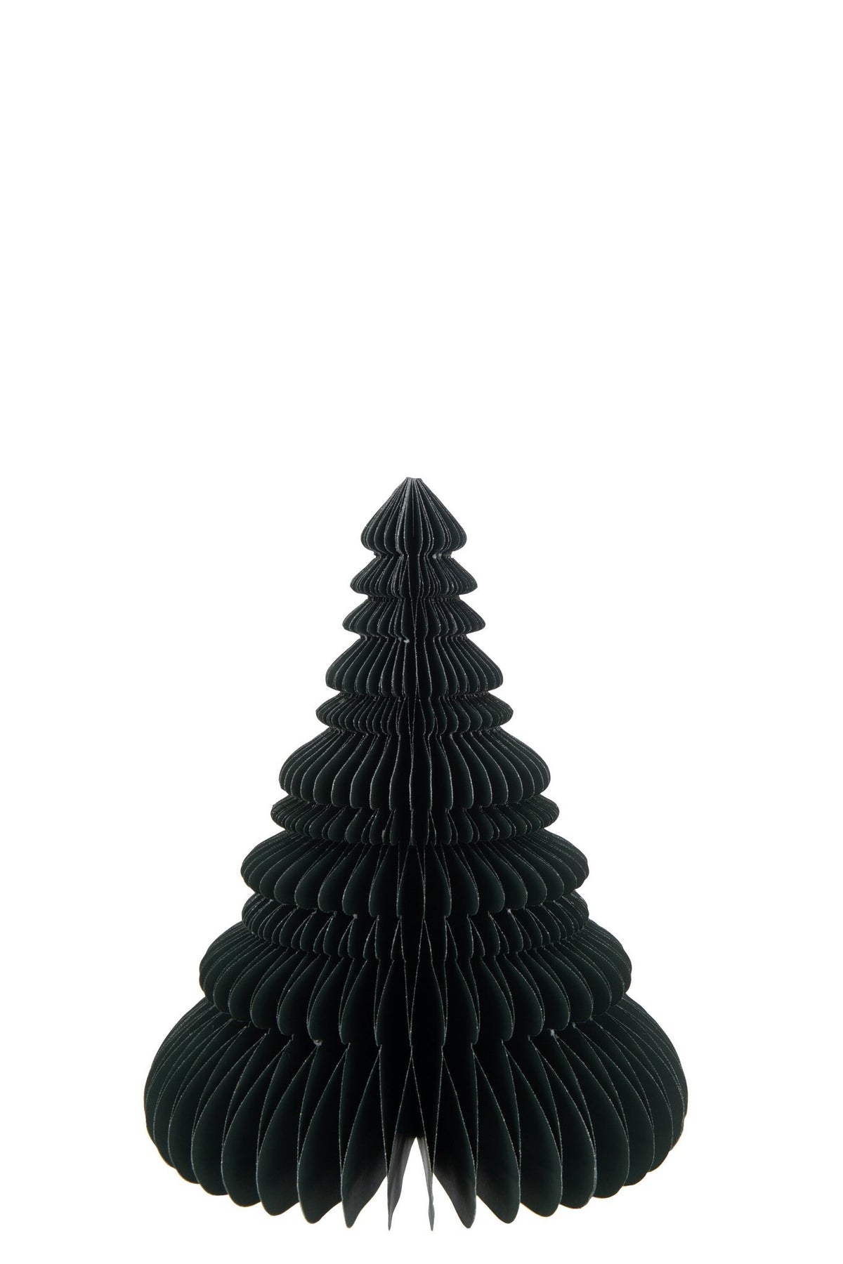 J-Line decoratie Kerstboom Vouwbaar - papier - groen - large