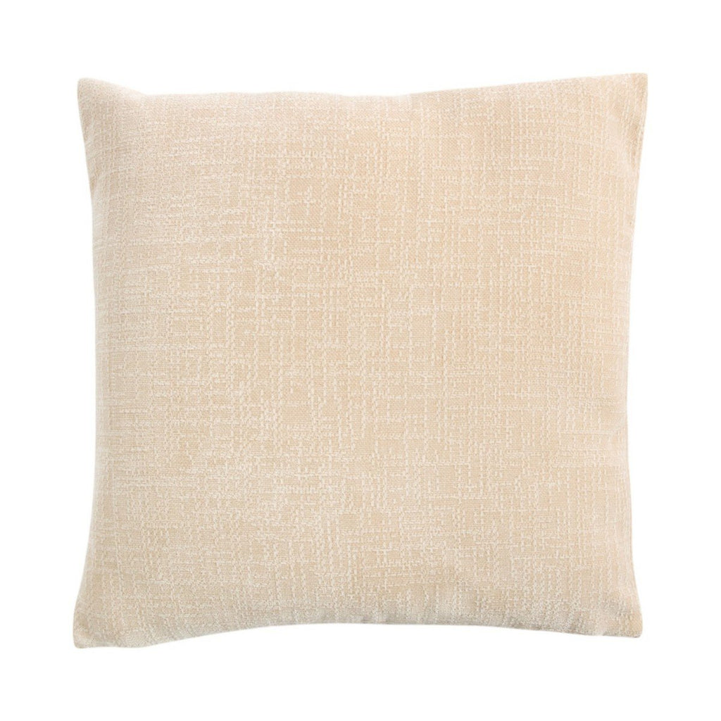 Kussen Empress velvet slub beige 45x45cm