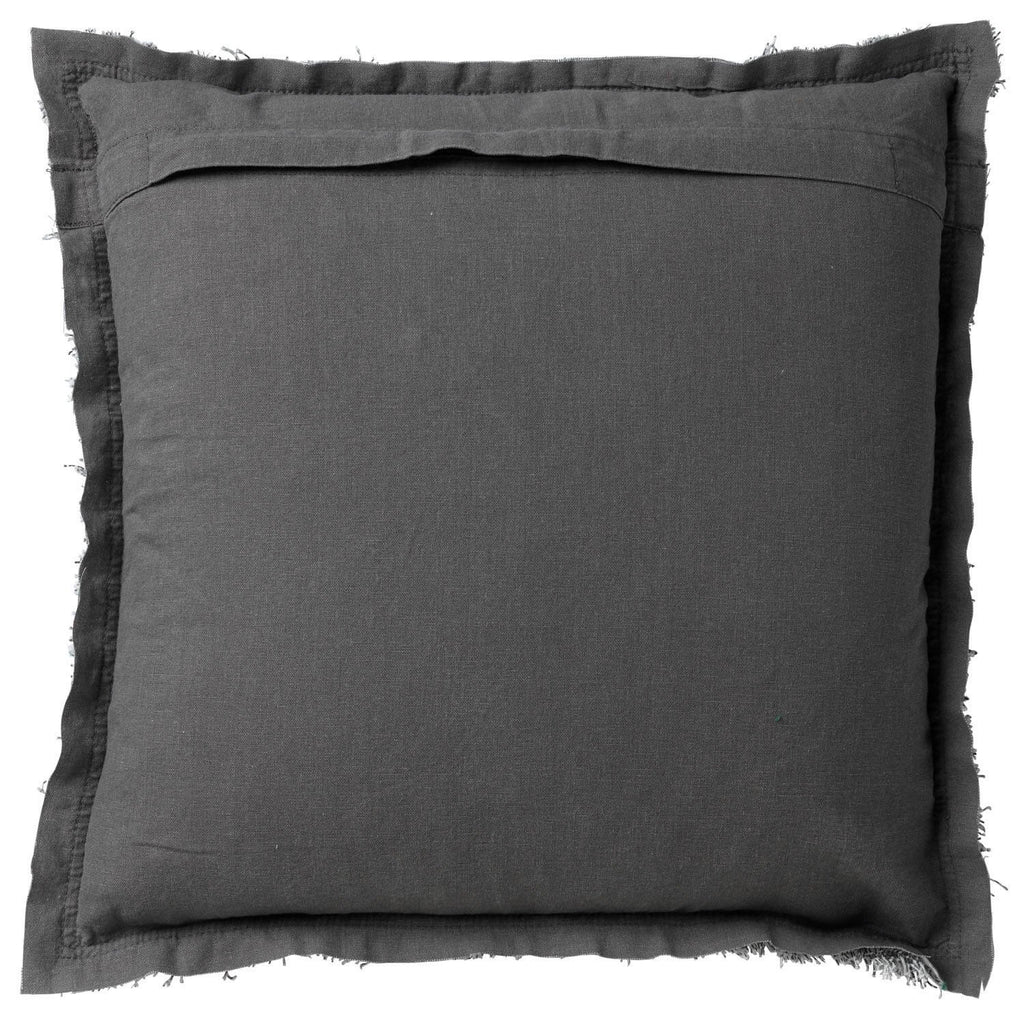 Nederlands Decor Burto - Cushion 45x45 cm Charcoal Gray - Anthracite