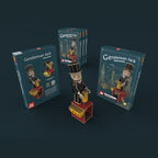 Ilo Build 3D Mechanische Houten Modelbouw Gentleman Jack, 0225, 12,5x8,5x30cm