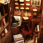 Cutebee, DIY Booknook, The Magic Pharmacist, SZ05B, 18x11x23cm