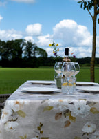 White flowers 140cm x 20 mtr