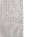 Plaid Wafel hertenpatroon beige 150x200cm