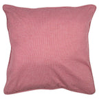 Kussen katoen donker rood ruit 55x55cm
