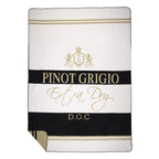 Plaid wijn pinot grigio beige 150x200cm