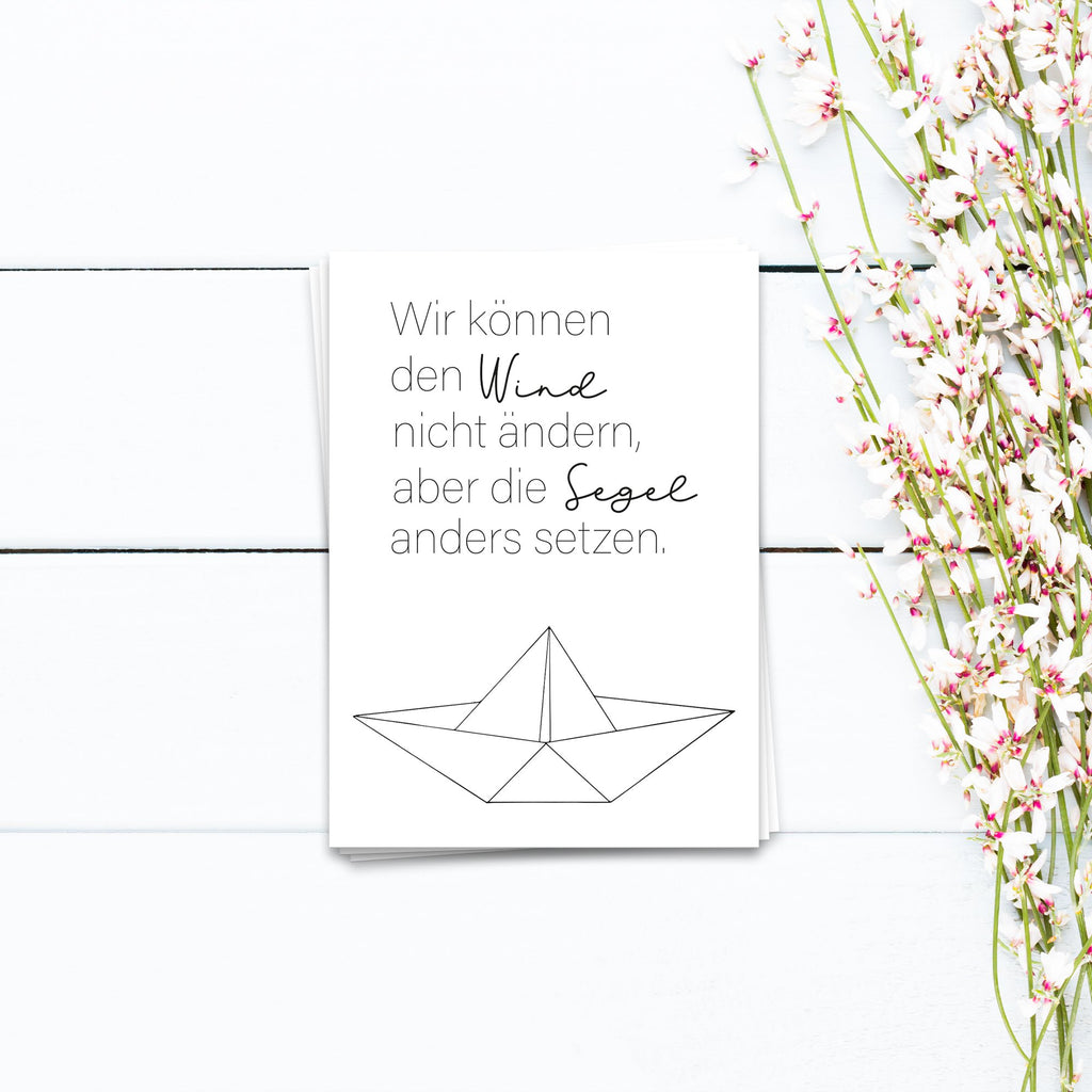 Zeilboot - ansichtkaart 10 set