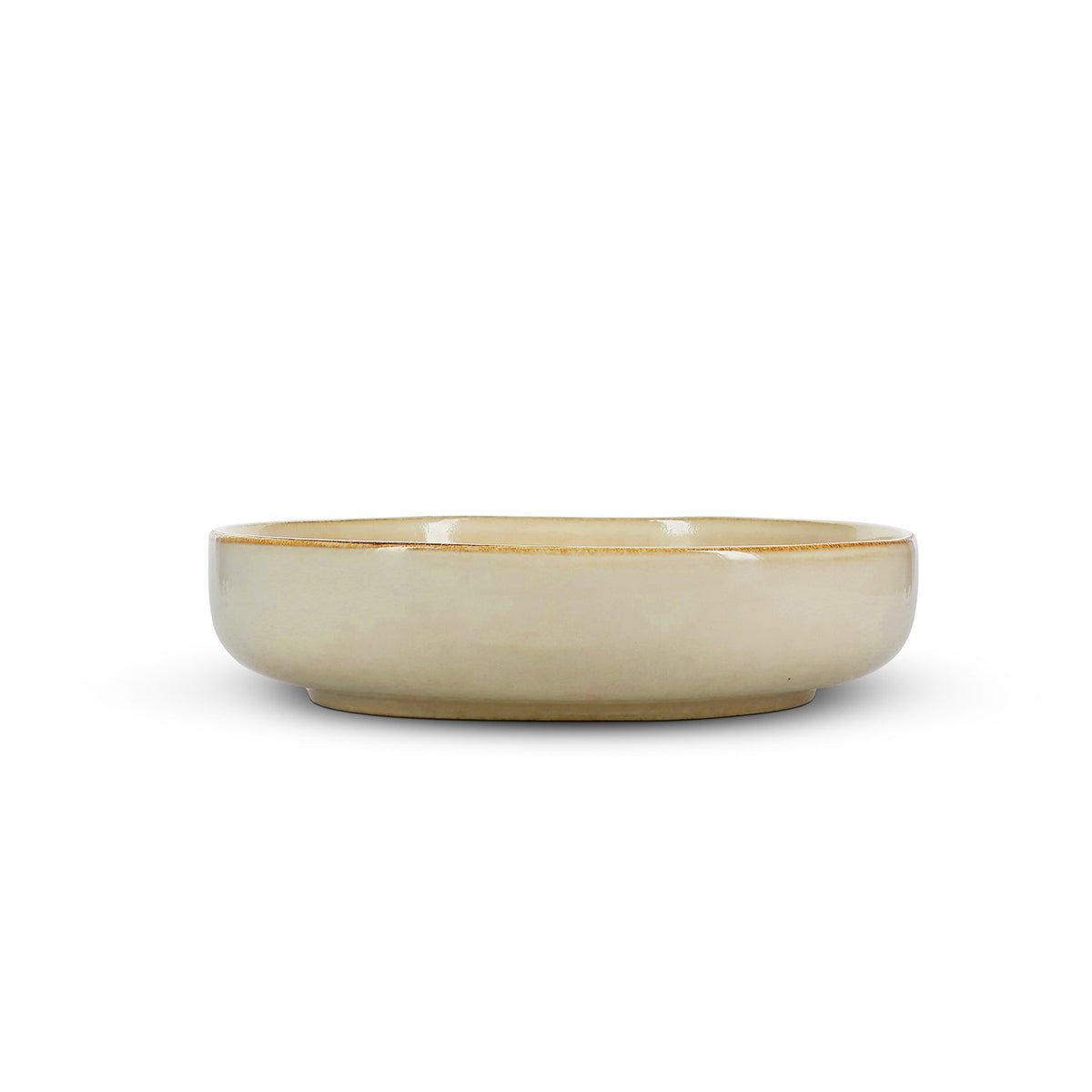 Serveerschaal 28xH7cm ivoor Meridian