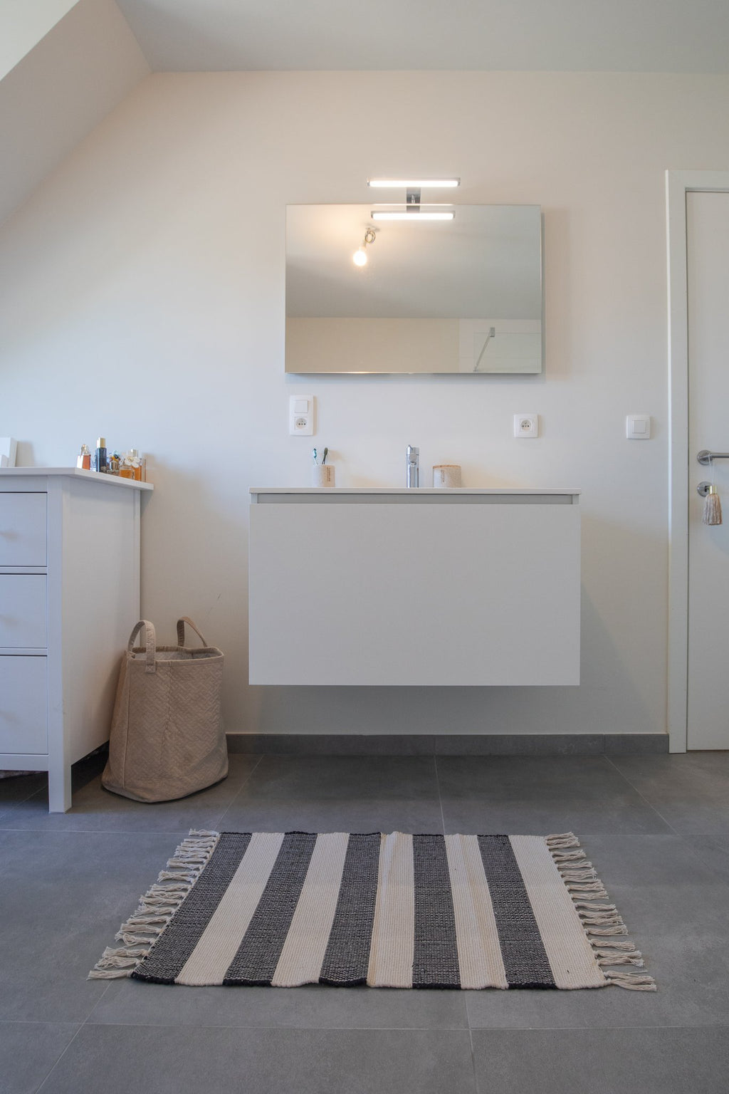 Rug Ivar with fringes - 50x80 cm