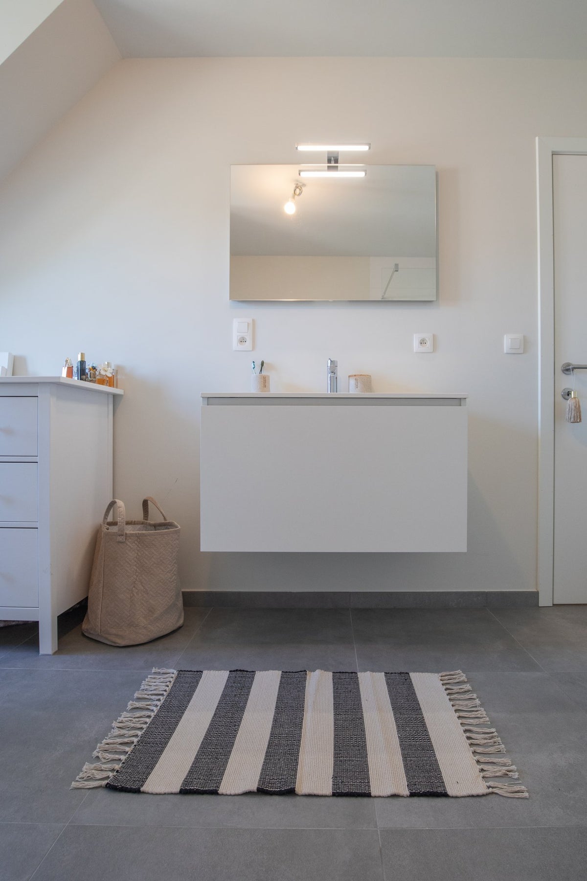 Rug Ivar with fringes - 50x80 cm