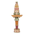Kerstdecoratie Beeld Notenkraker 15x15x41 cm Bruin Kunststof