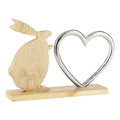 Ornament amoatsy zilver 31x7x22 cm