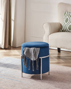 Hocker Mashike Blauw 41x46 cm