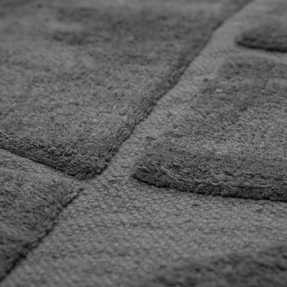 Karpet wol Rohan 200x290cm grijs