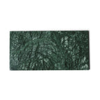 Marmer dienblad rechthoek L groen 20x40cm