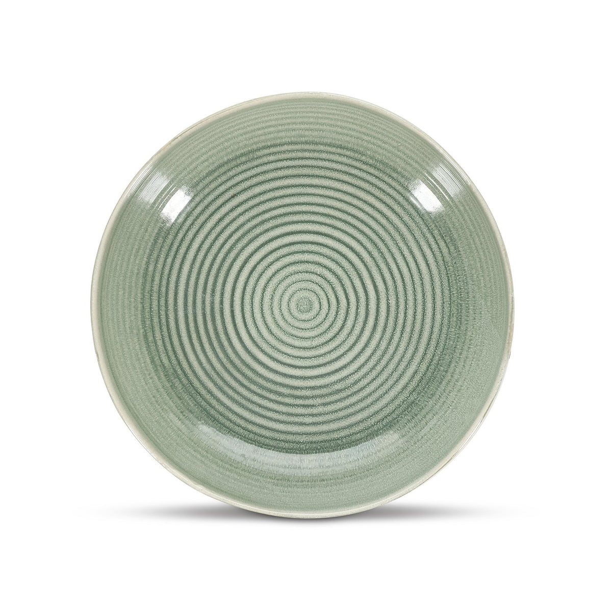 Serveerschaal 32xH7,5cm groen Cameo