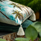 Dutch Decor Bahamas - Kussen 45x45 cm - Sneeuwwitje - Wit
