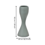 Kandelaar Sibuco Groen 7x18,5cm