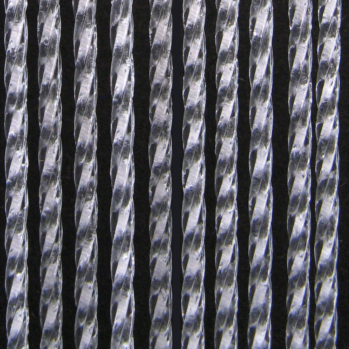 Vliegengordijn Roma Transparant - wit 100x232 cm