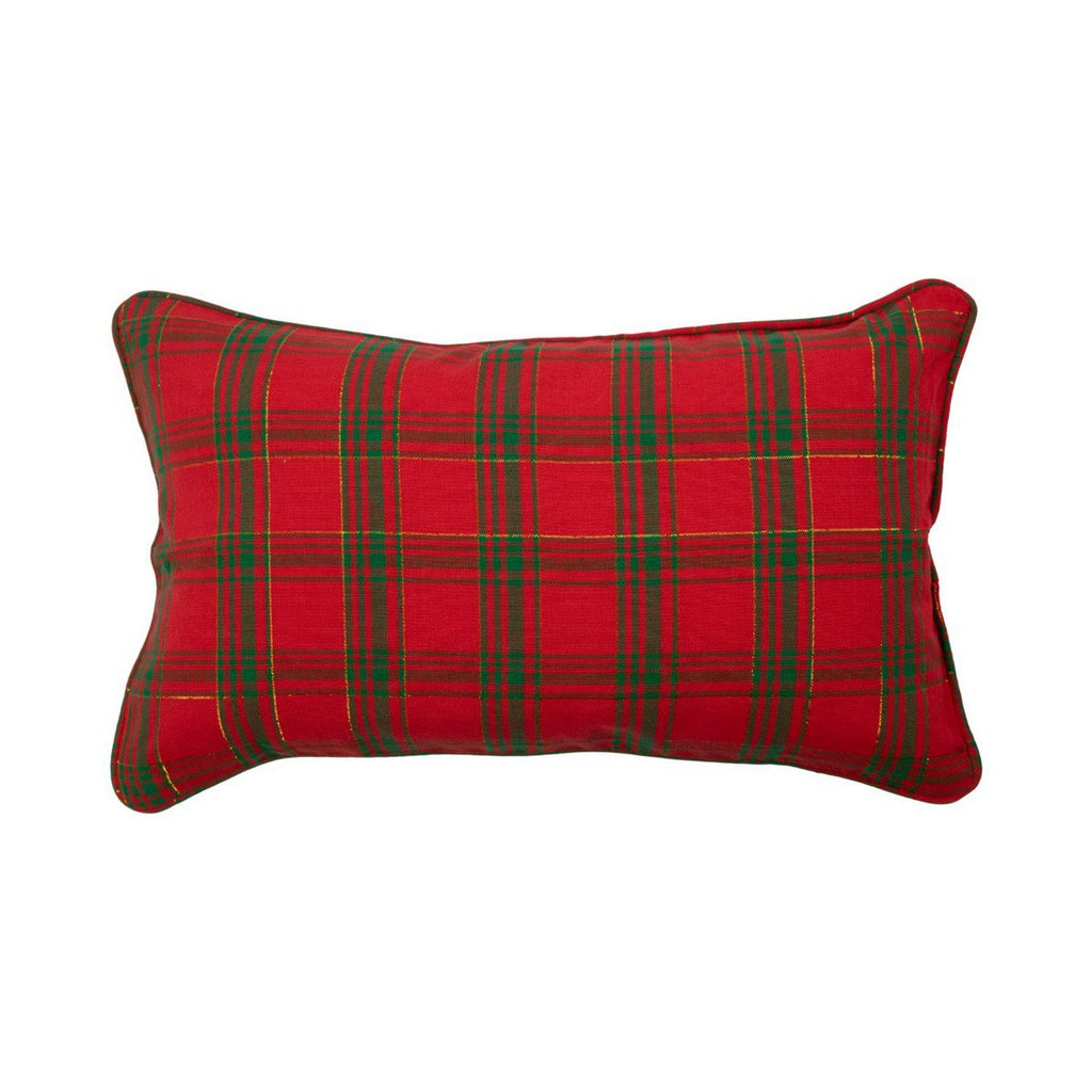 Wonder Christmas Kussen goud groen rood 30x50cm