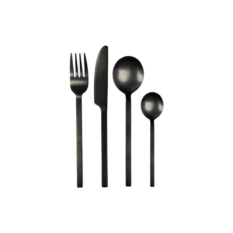 Leeff Cutlery Charlot, set of 16 black