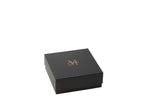 J-Line geurkaars M-Chic - Oud & Amber - glas - goud/zwart - M - 20U