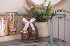 Decoratie Beeld Konijn 22 cm Bruin Kunststof