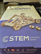 Bouwpakket Stem Katapult- Science Kit- hout