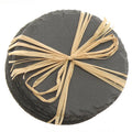 Leisteen onderzetters rond s/4 10cm