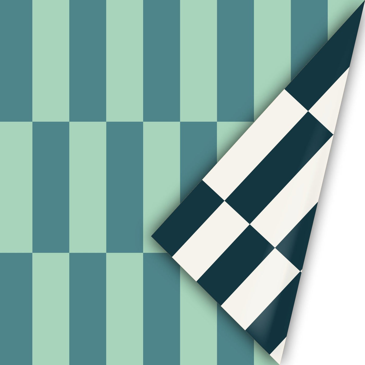 Colorblocking Duotone Summer '26 - Rollen cadeaupapier - 10 stuks
