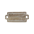 Snijplank mango hout heart 40x17cm