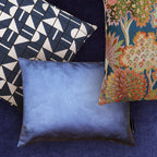 341 Mioleather metallic navy 50x40