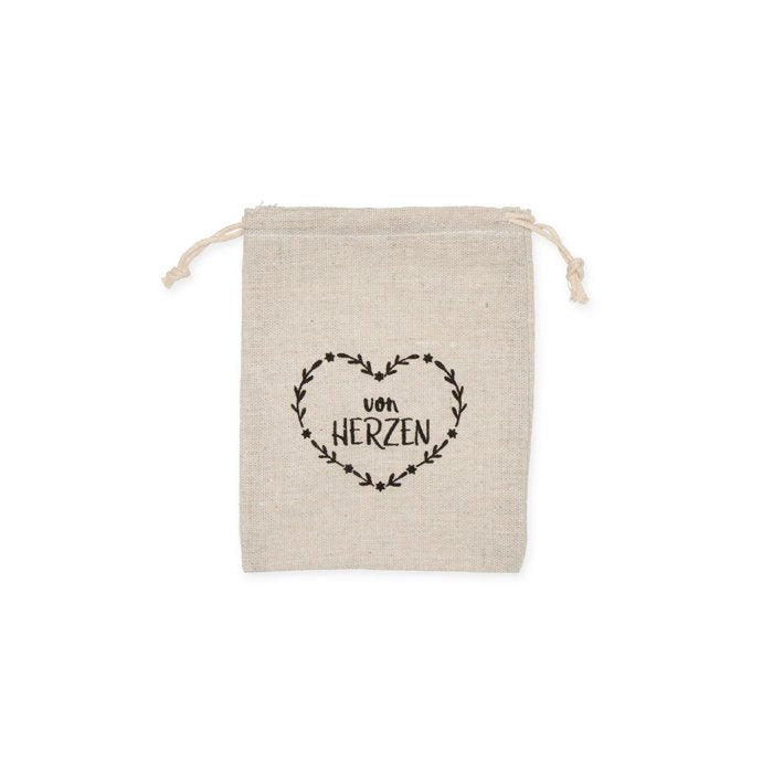 Cadeauzakje "from HEARTS" 6x1st