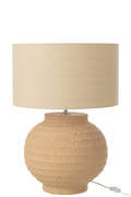 J-Line lamp - terracotta - beige