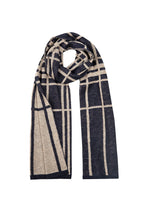 Men Galatia Scarf Navy-Beige